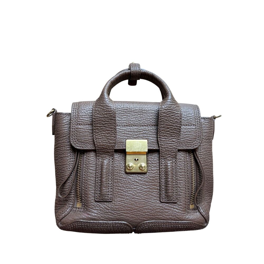3.1 Phillip Lim Pashli Mini Satchel Taupe Gold Hardware
